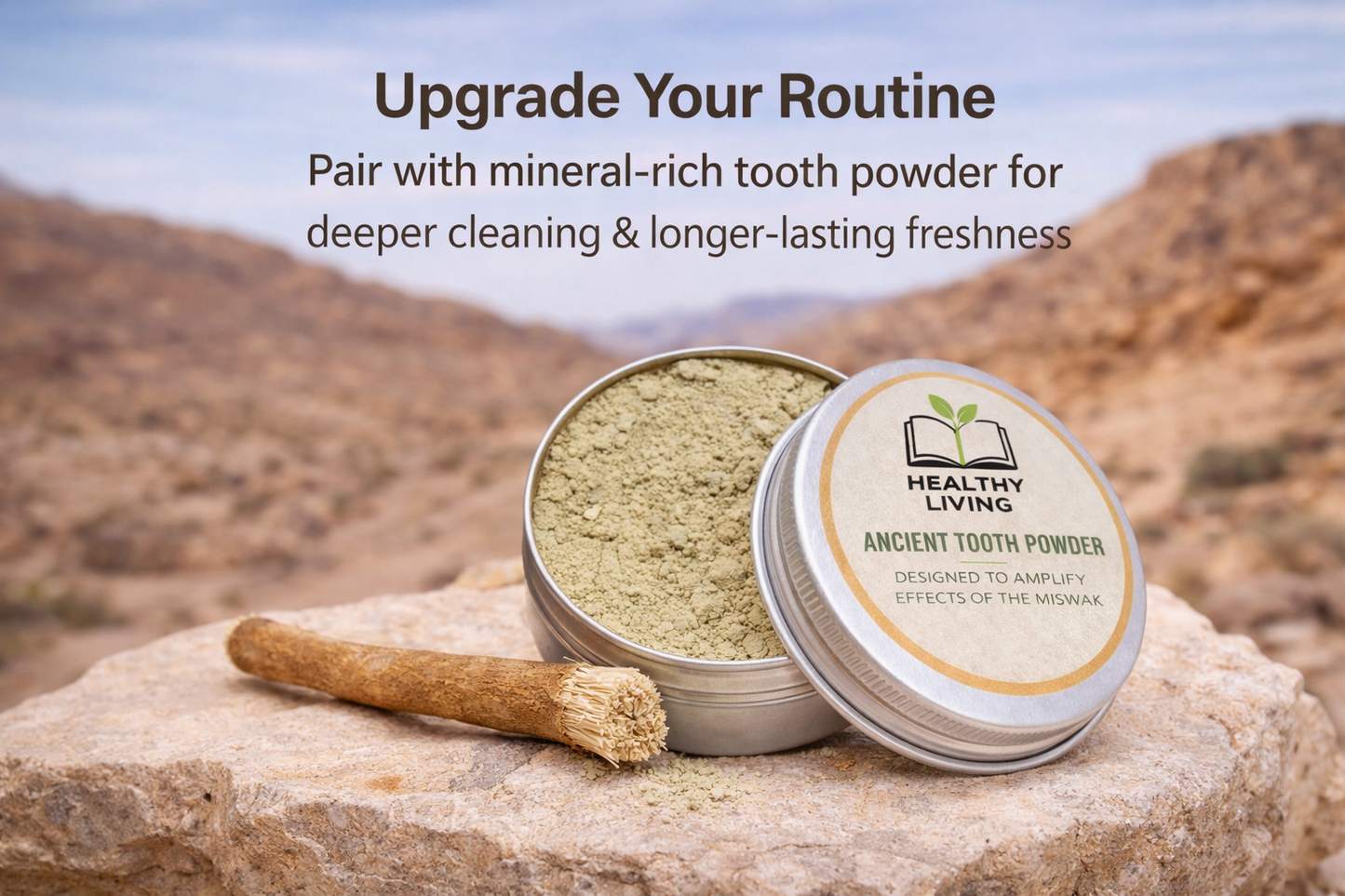 🌿 Simple, Natural Oral Care—Anywhere.