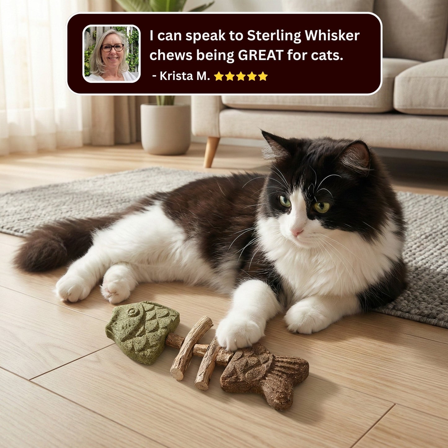 😾 Bored, restless, or chewing everything in sight? Give them a natural way to play, chew, and stay engaged. 🌿🐾