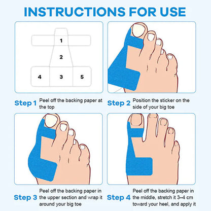Bunion Support Tape for All-Day Comfort 👣✨