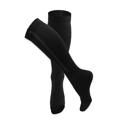 HYKLE Compression Stockings with Zipper