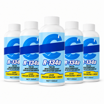 Seal Small A/C Leaks. Find the Rest with UV Dye.