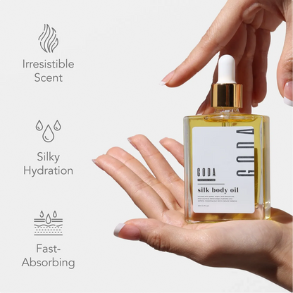 Deeply moisturizes dry-feeling skin and leaves it soft, smooth, and radiant—never heavy or greasy. 💧✨