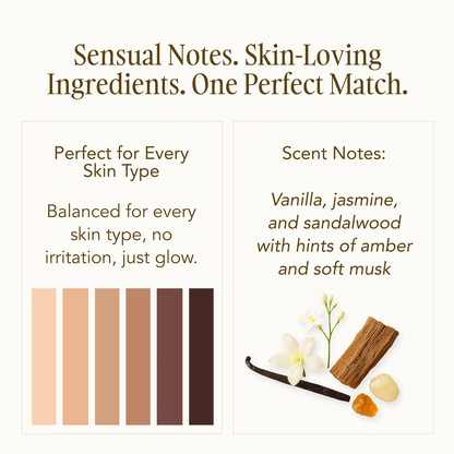 Deeply moisturizes dry-feeling skin and leaves it soft, smooth, and radiant—never heavy or greasy. 💧✨