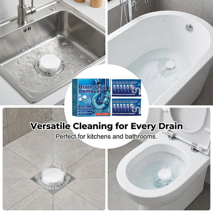 Stock up on fizzing drain-cleaning tablets to help keep kitchen and bathroom drains fresh and flowing 🫧🚰✨