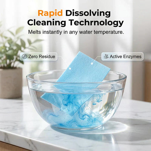 🔥Water-Soluble Floor Cleaning Sheets
