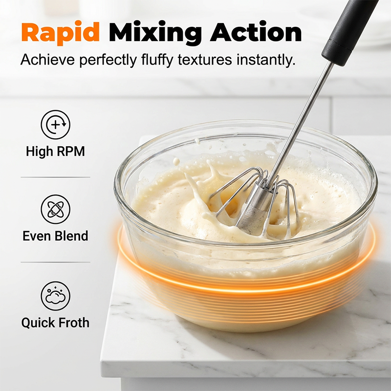 ⚡ Faster mixing, less effort—your new everyday kitchen helper. 🍳