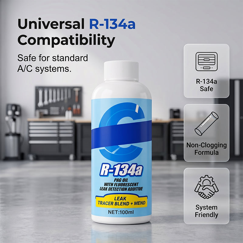 Seal Small A/C Leaks. Find the Rest with UV Dye.